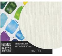 Liquitex Basics Acrylic Pad : Canvas Texture 300gsm Paper : A5 - A4 - A3 - 20x16