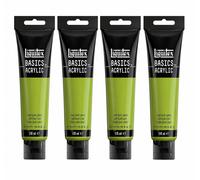 Liquitex Basics Acrylic Paint - Light Olive Green - 118ml x2
