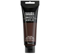 Liquitex Basics Acrylic Paint, Burnt Umber, 118 ml