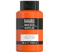LIQUITEX Basics Acrylic Paint, Cadmium Orange Hue, 400 ml Bottle