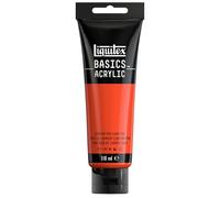 LIQUITEX Basics Acrylic Paint, Cadmium Red Light Hue, 118 ml Tube