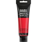 LIQUITEX Basics Acrylic Paint, Cadmium Red Medium Hue, 118 ml Tube