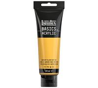 LIQUITEX Basics Acrylic Paint, Cadmium Yellow Deep Hue, 118 ml Tube