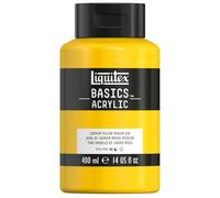 LIQUITEX Basics Acrylic Paint, Cadmium Yellow Medium Hue, 400 ml Bottle