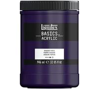 LIQUITEX Basics Acrylic Paint, Dioxazine Purple, 946 ml Pot