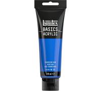 LIQUITEX Basics Acrylic Paint, Fluorescent Blue, 118 ml Tube