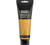 LIQUITEX Basics Acrylic Paint, Gold, 250 ml Tube