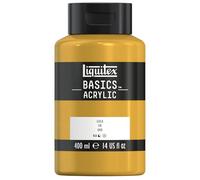 LIQUITEX Basics Acrylic Paint, Gold, 400 ml Bottle