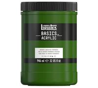 LIQUITEX Basics Acrylic Paint, Hooker's Green Permament Hue, 946 ml Pot