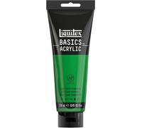LIQUITEX Basics Acrylic Paint, Light Green Permanent, 250 ml Tube