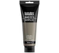 LIQUITEX Basics Acrylic Paint, Neutral Grey No. 5, 250 ml Tube
