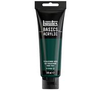 LIQUITEX Basics Acrylic Paint, Phthalocyanine Green, 118 ml Tube
