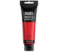 LIQUITEX Basics Acrylic Paint, Primary Red, 118 ml Tube