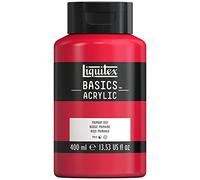 LIQUITEX Basics Acrylic Paint, Primary Red, 400 ml Bottle