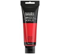 LIQUITEX Basics Acrylic Paint, Pyrrole Red, 118 ml Tube