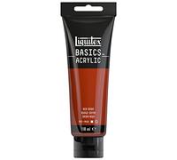 LIQUITEX Basics Acrylic Paint, Red Oxide, 118 ml Tube