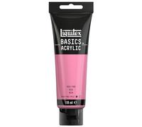 LIQUITEX Basics Acrylic Paint, Rose Pink, 118 ml Tube