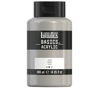 LIQUITEX Basics Acrylic Paint, Silver, 400 ml Bottle