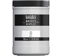 LIQUITEX Basics Acrylic Paint, Silver, 946 ml Pot