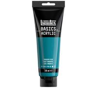 LIQUITEX Basics Acrylic Paint, Turquoise Blue, 250 ml Tube