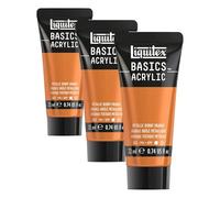 Liquitex BASICS Metallic Burnt Orange 22ml (Pack of 3)