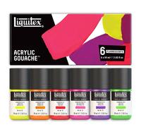 Liquitex Flourescents Set Artists Gouache Paint 6 x 59ml