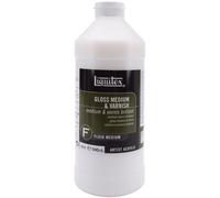 Liquitex Gloss Acrylic Fluid Medium & Varnish-32oz