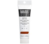 Liquitex Heavy Body Acrylic Paint Professional Transparent Burnt Sienna 59ml Tube Series 3