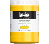 Liquitex Heavy Body Acrylic Paint, Cadmium Yellow Medium, 946ml Topf - Acrylfarbe