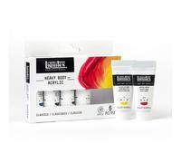 Liquitex Pro Heavy Body Acrylic Colour Set Artists Paint 6 x 22ml