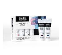 Liquitex Pro Heavy Body Artists Paint Set with White