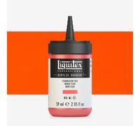 Liquitex Gouache Professional Flor.RED, Acrylic, Fluorescent Red, 59 ml (Pack of 1)