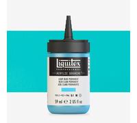 Liquitex Gouache Professional, Acrylic, Light Blue Permanent, 59 ml (Pack of 1)