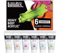 Liquitex Professional Acrylic Heavy Body Set of 6 x 22 ml Vibrant Colours
