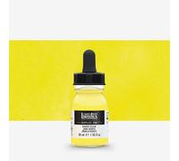 LIQUITEX 4260155 Liquid Professional Acrylic Paints - Ink, 30 ml, Highly Pigmented Airbrush Paint, Bismuth Yellow