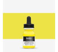 Liquitex 4260159 liquid Professional Acrylic Paints - Ink, 30 ml, high pigmented Airbrush Paint, cadmium yellow light color tone