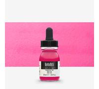Liquitex 4260987 Liquid Professional Acrylic Paints - Ink, 30 ml, Highly Pigmented Airbrush Paint, Fluo Pink