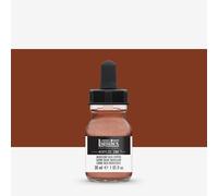 Liquitex 4260230 liquid professional acrylic paints - ink, 30 ml, highly pigmented airbrush paint, rich copper iridescent ink, ink, 30 ml