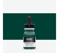 Liquitex 4260317 liquid Professional Acrylic Paints - Ink, 30 ml, highly pigmented airbrush paint, phthalocyanine green blue tone