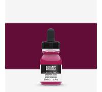 Liquitex 4260114 liquid professional acrylic paints - ink, 30 ml, highly pigmented airbrush paint, quinacridone magenta