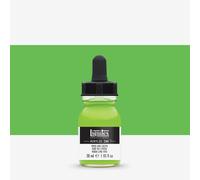 Liquitex 4260740 liquid Professional Acrylic Paints - Ink, 30 ml, highly pigmented airbrush paint, lime green lively
