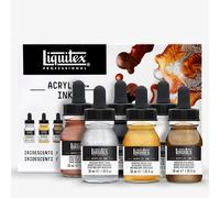Liquitex : Professional : Acrylic Ink : Metallic Set