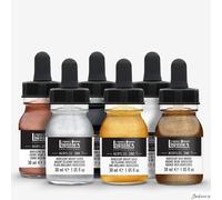 Liquitex : Professional : Acrylic Ink : Metallic Set