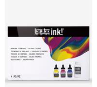 Liquitex : Professional : Acrylic Ink : Pouring Technique Primary Colours Set of 4