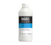 Liquitex Professional Acrylic Medium – White Gesso Surface Prep for Acrylic & Oil Paint, 473 ml