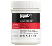 Liquitex Professional Acrylic Pouring Medium for Arcylic Paint, Satin Gel, 237 ml