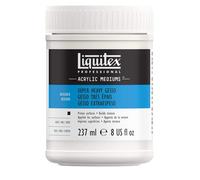 Liquitex 7808 Professional Super Heavy Gesso Surface Prep Medium, 237 Ml