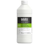 Liquitex Professional Glazing Fluid Medium, 946 ml | Increases Color Depth, Dries Quickly for Rapid Layering, Lowers Viscosity, Minimizes Brush Strokes, Maintains Paint Adhesion