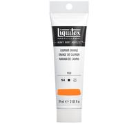 Liquitex 1045982 Professional Heavy Body Acrylic Paint in Artist Quality with Excellent Light Fastness in Butter Consistency, 59 ml Tube - Fluo Orange