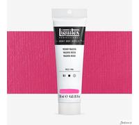 LIQUITEX 1047500 Professional Heavy Body Acrylic Paint in Artist Quality with Excellent Light Fastness in Butter Consistency, 138 ml, Medium Magenta